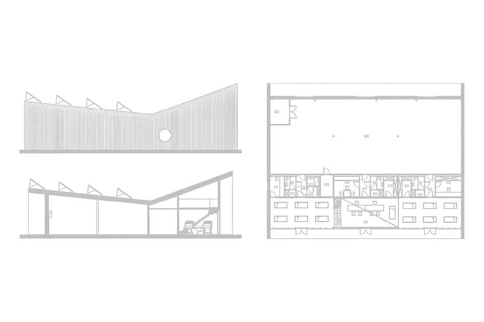 Elevations · sections